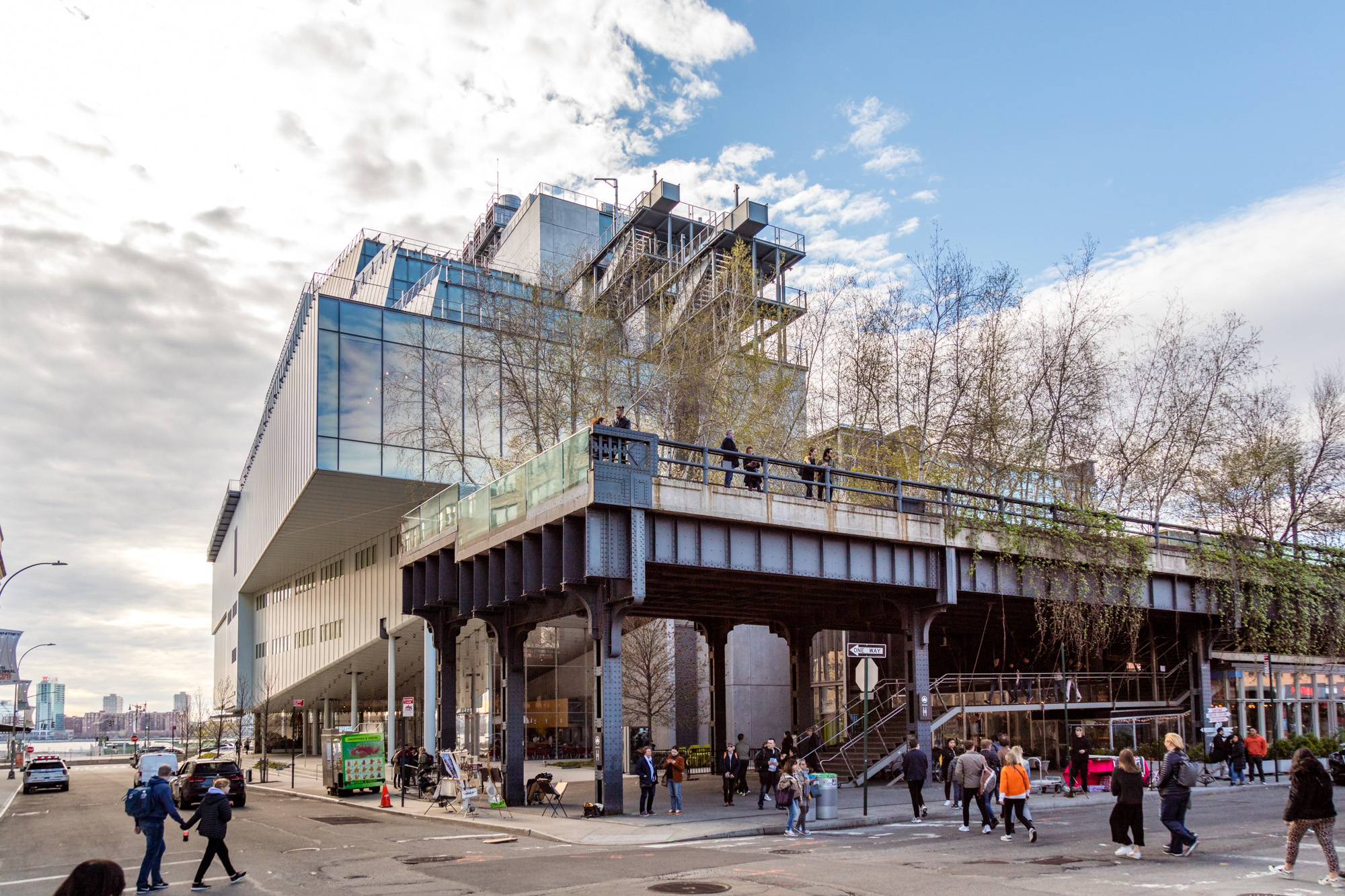 Gansevoort Entrance for The Hgh Line Walking Tour
