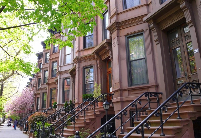 Charming, iconic, shady brownstone streets