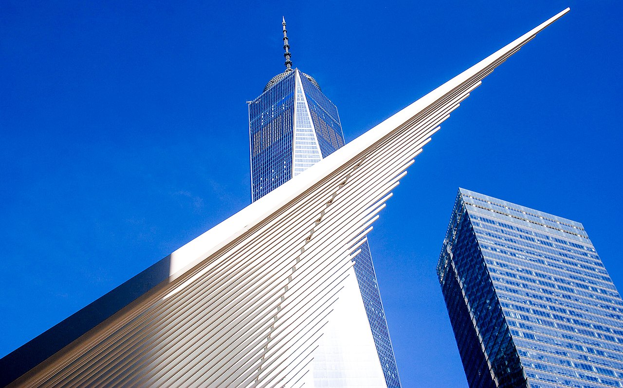 The Oculus, and World Trade Center Tower 1